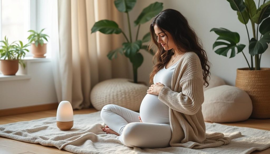 Respiration et routines douces : se recentrer pendant la grossesse et le post-partum