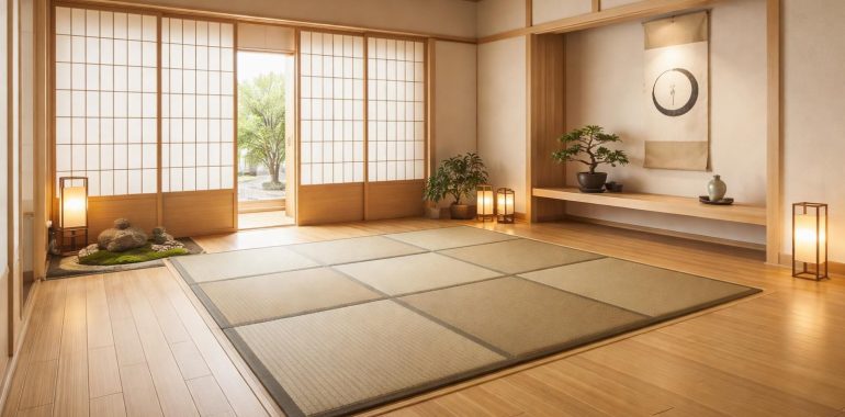 découvrez comment aménager un dojo zen chez vous avec des tatamis authentiques et un parquet en bambou massif pour créer un espace de pratique harmonieux et apaisant.