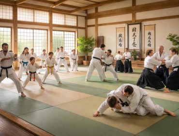 découvrez la pratique des arts martiaux japonais dans un dojo traditionnel : karaté, judo et aïkido pour renforcer le corps et cultiver l'esprit.