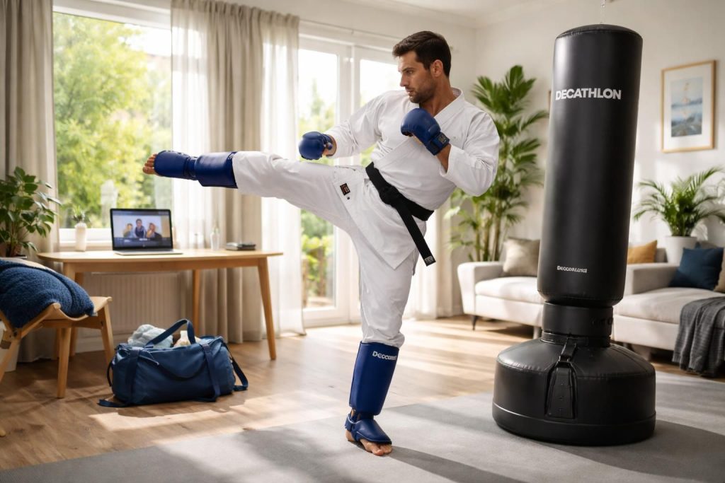 Pratiquer les arts martiaux sans dépenser avec des cours en ligne gratuits et équipement Decathlon