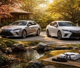 profitez d'un transport zen et confortable pour les pratiquants d'arts martiaux avec lexus es et toyota camry, offrant une ambiance calme et apaisante à chaque trajet.